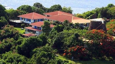 The Fortuna Mill Estate on St Thomas Island in the US Virgin Islands. Courtesy Christie's