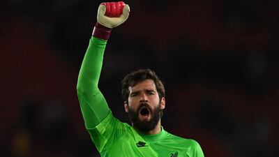 Liverpool's Brazilian goalkeeper Alisson Becker is valued at £45 million by transfermarkt.co.uk. AFP