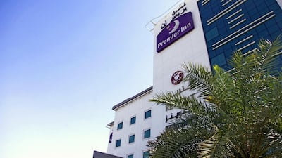A Premier Inn located across the highway from Terminal 3 of Dubai International Airport. Lee Hoagland / The National