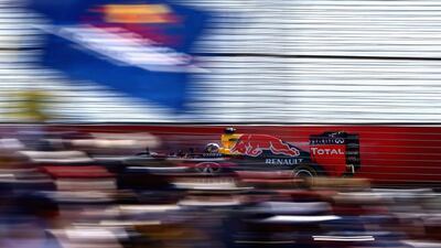 Daniel Ricciardo of Red Bull Racing drives during Sunday's Australian Grand Prix. Clive Mason / Getty Images