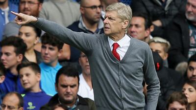 Arsenal manager Arsene Wenger was pleased with how his side responded to the pressure they were under. Tim Ireland / AP Photo