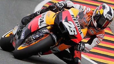 Daniel Pedrosa is second in the MotoGP championship.