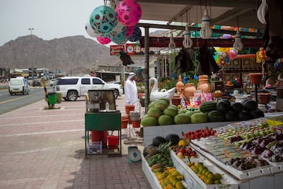 Scenes from the Friday market in Masafi. Mona Al-Marzooqi / The National