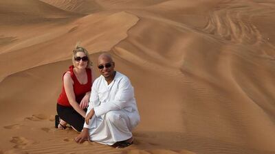 Not even the desert is off limits in the summer, as proven by Saeed Saeed on an early morning July visit. Courtesy Saeed Saeed