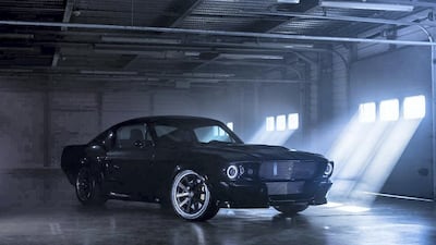 London car company Charge Cars has reproduced the 1960s Ford Mustang as a full electric vehicle. Courtesy Charge Cars