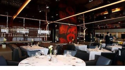 At.mosphere in Dubai's Burj Khalifa is the world's highest dining spot with stunning views of the city.