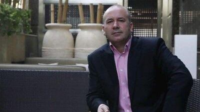 Dubai, 21st September 2011. Nigel Sillitoe (Chief Executive Officer of Insight Discovery) at the Icon restaurant-Radisson Blu. (Jeffrey E Biteng / The National)