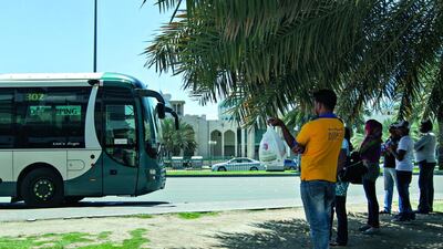 In 2012, the Department of Transport announced it would open 360 air-conditioned shelters in the emirate by the start of 2014 at a cost of Dh100 million. But these plans have apparently stalled and residents are concerned about the state of some units and the lack of shelters at other locations. Mona Al-Marzooqi/ The National