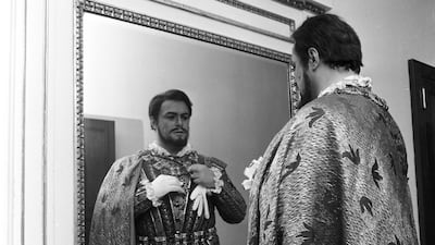 A still from the ‘Pavarotti’ documentary directed by Ron Howard, showing the singer in his heyday. Courtesy Teatro alla Scala