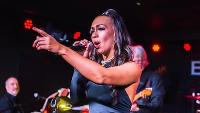 Rebecca Ferguson performs live at Boisdale of Canary Wharf on January 7, 2019 in London, England. Photo by Robin Little/Redferns/Getty Images