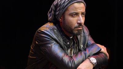 Saudi Arabia's rapper Qusai Kheder. AFP