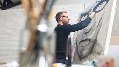 The apprenticeship programme aims to help people in the UAE with multiple sclerosis train as art curators. Getty Images. Getty