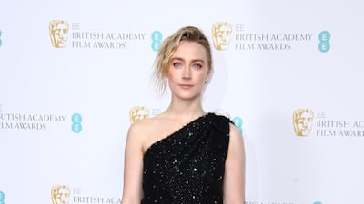 Saoirse Ronan attends the Bafta - EE British Academy Film Awards 2020 Nominees' Party at Kensington Palace on Saturday, February 1. AP