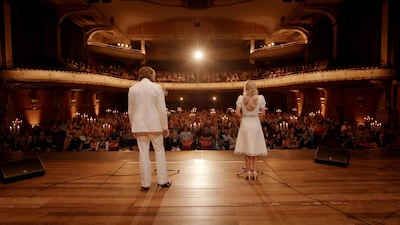 A handout movie still of The Broken Circle Breakdown. Thomas Dhanens