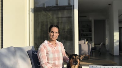 Roni Weingarten, 46, moved to Oranit settlement with her family nine years ago. Rosie Scammell for The National