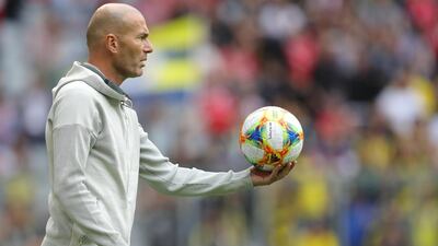 Zinedine Zidane saw his Real Madrid side finally win in pre-season when they beat Fenerbahce on Wednesday. Getty