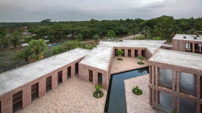 Friendship Hospital, Satkhira, Bangladesh has been shortlisted for the Royal Institute of British Architects's 2021 International Prize. Photo: Asif Salman / Kashef Chowdhury/Urbana