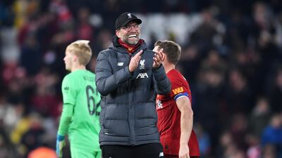 Liverpool manager Jurgen Klopp. Getty