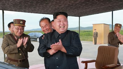 North Korean leader Kim Jong-un continues to play with fire, all the while adamant he won't be burnt. AP