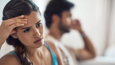 Being forced to stay at home is taking a toll on couples. Getty Images