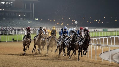 Meydan Racecourse is all set to host the Dubai World Cup Carnival. Jeffrey E Biteng / The National