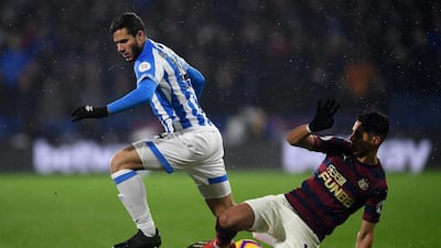 Ramadan Sobhi, Huddersfield Town: He's been linked with a move away in January after just four sub appearances since his £5.7m move from Stoke. There were hopes he could follow in the footsteps of fellow Egyptian Mohamed Salah and make an impact in the Premier League but it feels as though that dream is fading away. Getty Images