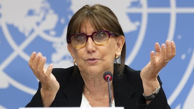 Rebeca Grynspan, the secretary general of the United Nations Conference on Trade and Development. EPA
