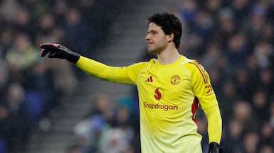 Manchester United's Senne Lammens has made an impressive start to his Premier League career. Reuters