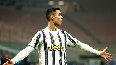 Ronaldo reacts. Reuters