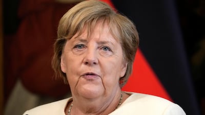 German Chancellor Angela Merkel arrived in Israel on October 9 for a farewell visit before she retires from politics. Photo: Reuters