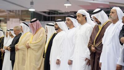The UAE delegation was led by Sheikh Hamdan bin Zayed, Ruler’s Representative in the Western Region.