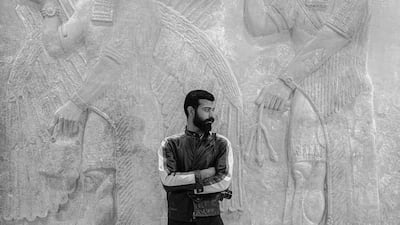 Iraqi artist Amir Hazim. Photo: Instagram / @amirhazimx
