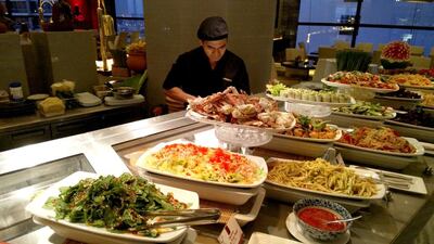 The Laughter Factory now offers an all-inclusive brunch-style package for two hours before a show. Courtesy Sanna Kontinen