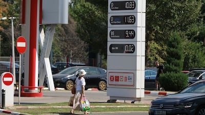 Brent, the benchmark for two thirds of the world’s oil, was up 2.6 per cent to $90 a barrel at 1.16pm UAE time. EPA