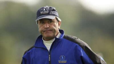 The Spanish golf legend Seve Ballesteros has had further surgery to ease a build-up of fluid in the brain. His condition was described by the hospital treating him as "stable and under control".