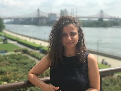Author Ibtisam Azem grew up near Jaffa, but now lives in New York. Photo: Ahmed Fathi