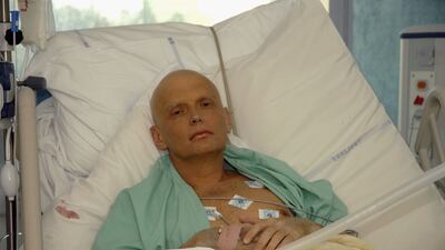 Former KGB agent and Kremlin critic Alexander Litvinenko died weeks after drinking tea laced with poison at a London hotel. Getty Images