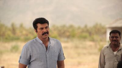 South Indian superstar Mammootty will visit Dalma Mall in Abu Dhabi this weekend to promote his new film Street Lights (pictured). Supplied.