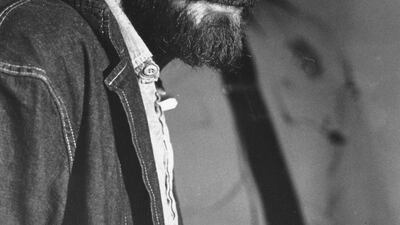 Despite the overwhelming evidence against him, Manson maintained during his tumultuous trial in 1970 that he was innocent and that society itself was guilty. AP Photo