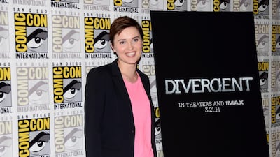 The American author Veronica Roth at the Comic-Con convention in July in San Diego, California. Ethan Miller / Getty Images