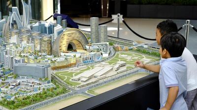 Dubai Properties in May announced plans to build the Mall of the World at an estimated cost of Dh25 billion over 10 years. Antonie Robertson / The National