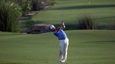 Nerves got the better of Graeme McDowell yesterday, as form deserted the Northern Irishman when it mattered most at the Dubai World Championship on Earth Course.