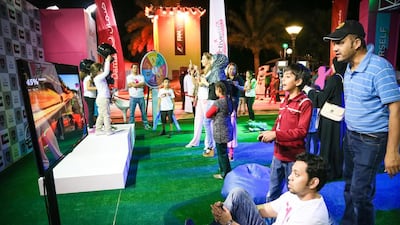 Courtesy Yasalam Games and family fun in the FanZone