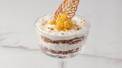 Jackfruit serradura, a dessert from Goa.