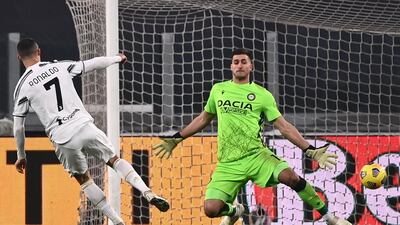 21) The next came in the same match against Udinese. AFP