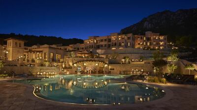 The pool at the Park Hyatt Mallorca. Courtesy Business Wire