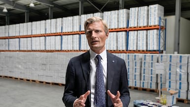 Carl Skau, deputy executive director of the World Food Programme, has said the number of people facing acute food insecurity will increase. AP