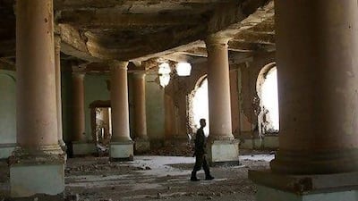 Collapses by Mariam Ghani, a previous recipient of a CEC ArtsLink award. Courtesy Mariam Ghani