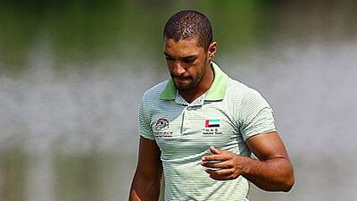 Ahmed Al Musharrekh has a lot to improve on his putting skills but he prefers to play in competitions only.