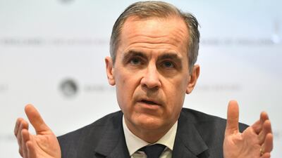 Bank of England Governor Mark Carney speaks during the central bank's quarterly inflation report press conference in the City of London, Victoria Jones/Reuters